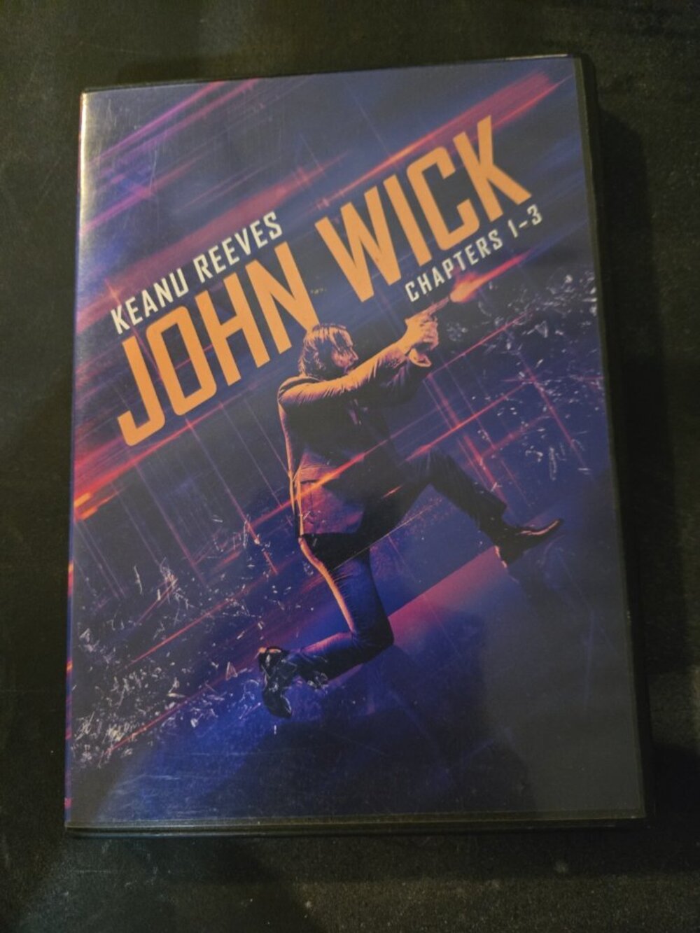 John Wick Chapters 1-3 (DVD, 2019, 3 FILM) Keanu Reeves